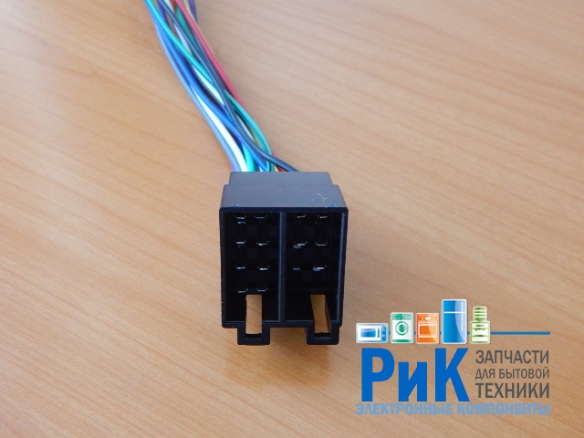 Разъем ЕВРО штекер (спаренный)  ISO 16-pin  (GS-002)
