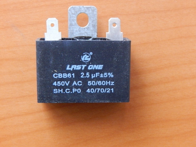 CBB61 2.5mkF 450v (клеммы)