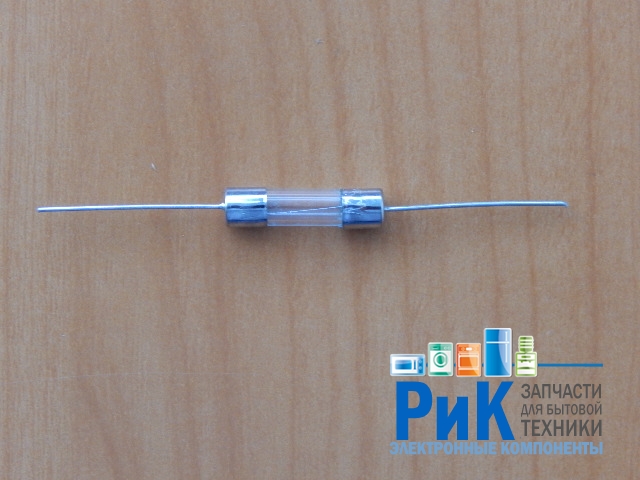 Предохранитель с выводами  1.0A  (5x20mm)