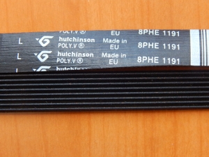 Ремень 1191 H8 черный <1116mm>  (305069)