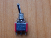 Тумблер TS-81 ON-ON красный 250V 2A