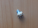 Энкодер 11.7 х 12mm, ручка мет. под спил D=6mm L=10mm (дискр.=30) с кнопкой  R2.