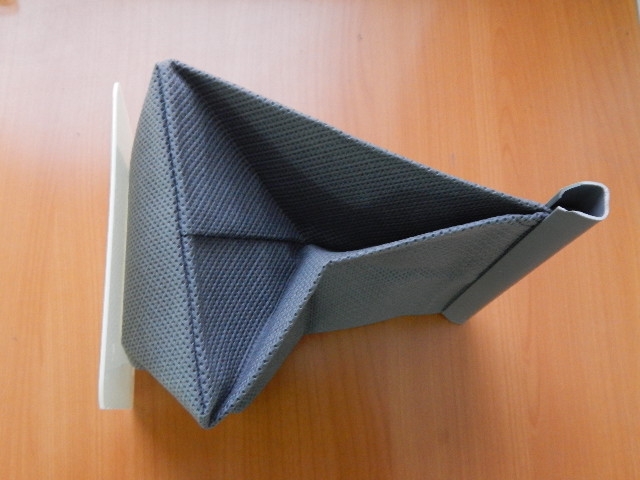 Мешок для сбора пыли синтетический многоразовый (посадка 122x152mm)  (VC0803Ew)