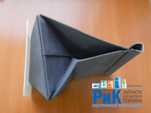 Мешок для сбора пыли синтетический многоразовый (посадка 122x152mm)  (VC0803Ew)