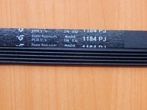 Ремень 1184 J5 черный <1185mm>  (BLJ158UN)