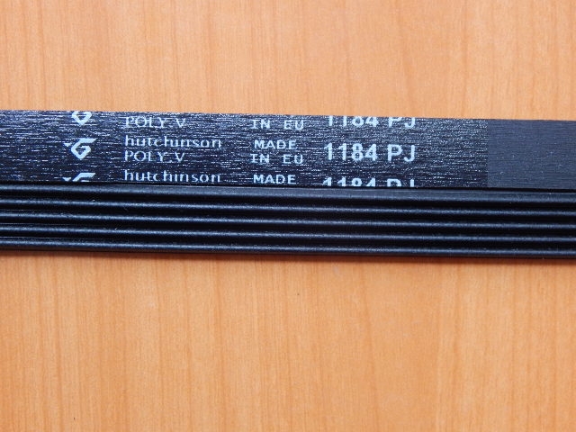 Ремень 1184 J5 черный <1185mm> (BLJ158UN)