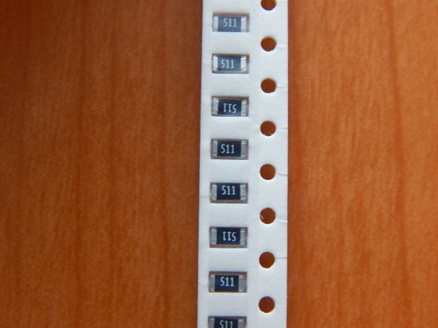 Резистор SMD      510om  0.25w  1206 (510R) 5%  (511)