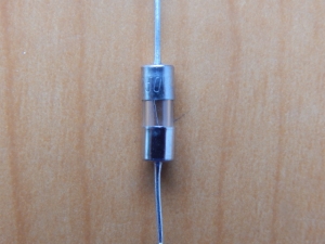Предохранитель с выводами  6.3A  (3x10mm)