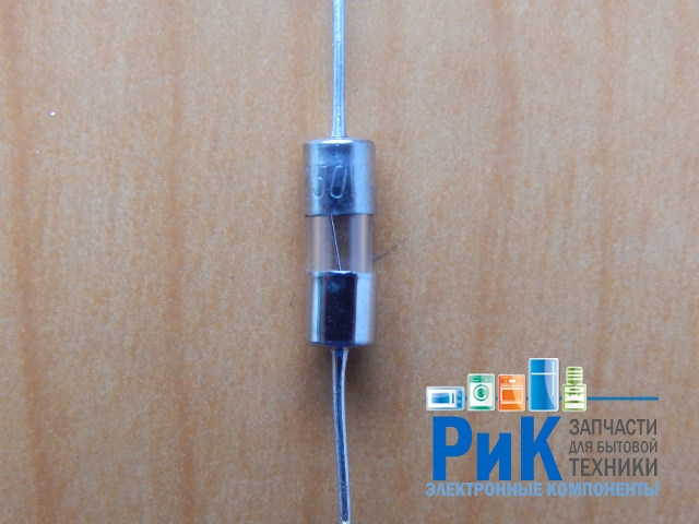 Предохранитель с выводами  6.3A  (3x10mm)