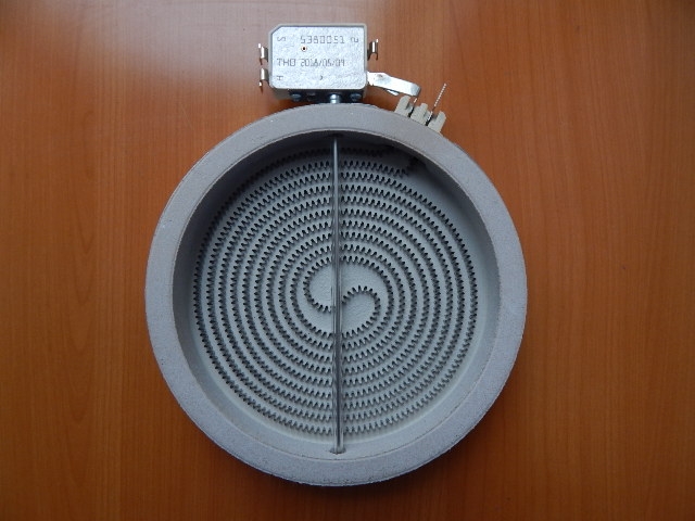 Конфорка стеклокерамическая D165/d145mm 1200W (481231018887, Y165-1200w)