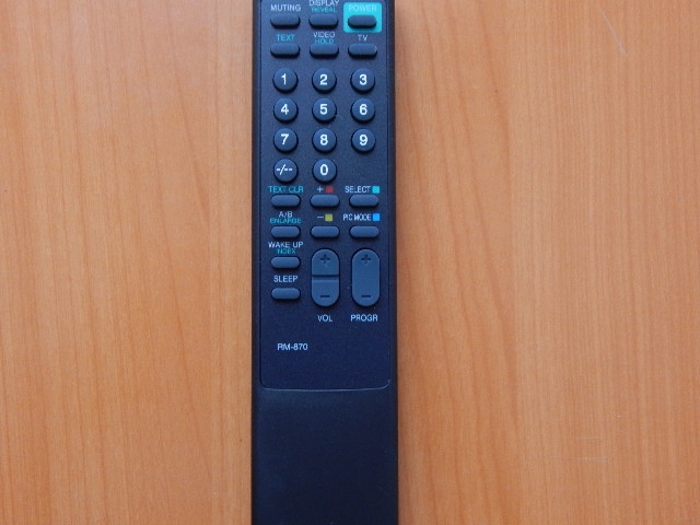 Пульт Sony RM-870 (TV)