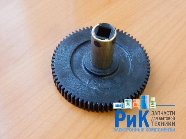 Шестерня мясорубки Хозяюшка черная D=72mm  (SHz230)