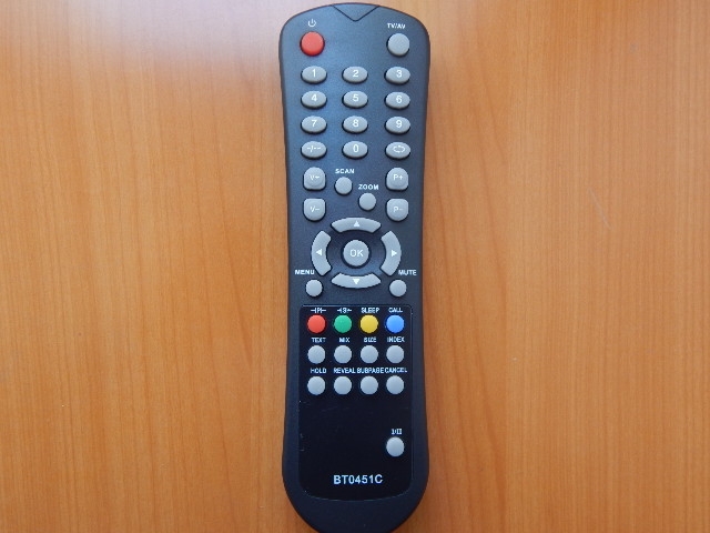 Пульт Shivaki, Techno BT0451C (TV)