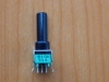 Резистор переменный 3-pin B10K 8x8mm L=30.2mm моно лыска RV09BF-40E1N-215F-B10K-AC, фото 2