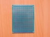 Макетная плата односторонняя 70x90x1.6mm, шаг 2.54mm