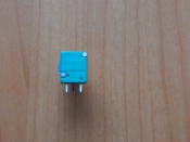 Резистор переменный 5-pin (3+2) B50K с выкл. 11x9.5mm L=15mm моно с рифлением  (№10)