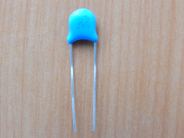 CAP 22pF 2000V 10% (22) (Y5P)