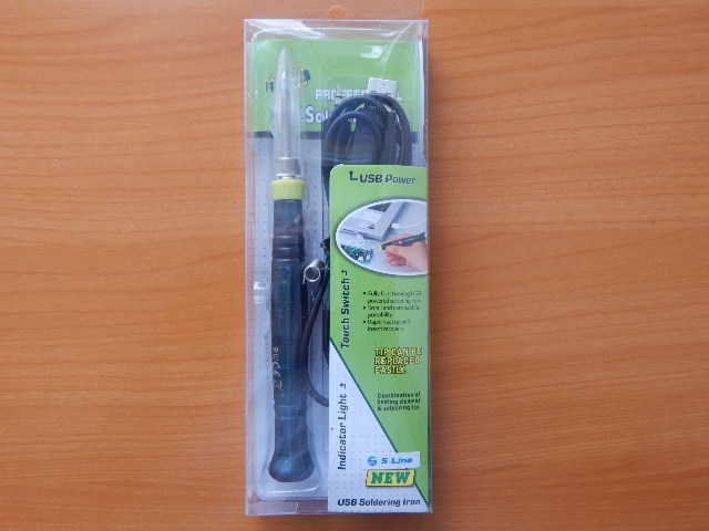Паяльник   5V/8W  S-Line ZD-20U (питание через USB)