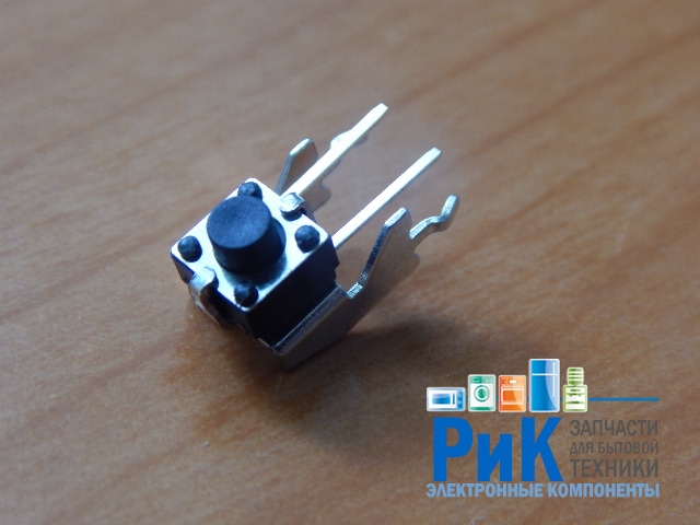 Кнопка 2-pin  6x6x5mm L=1.5mm угловая  (№8)