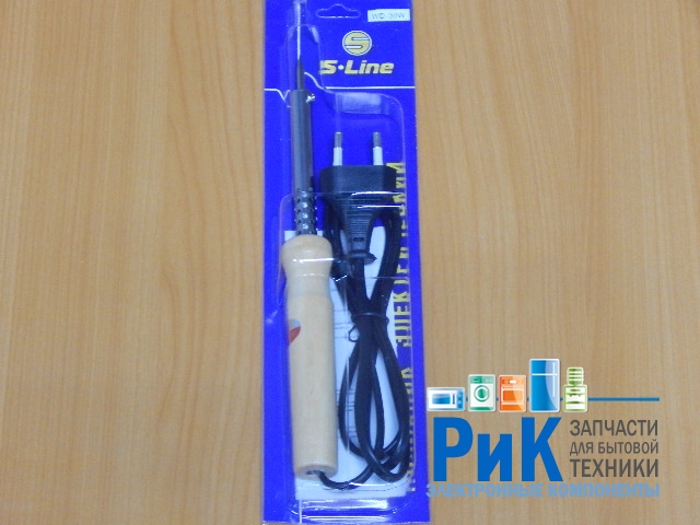 Паяльник 220V/ 30W  S-Line WD-30 дерево