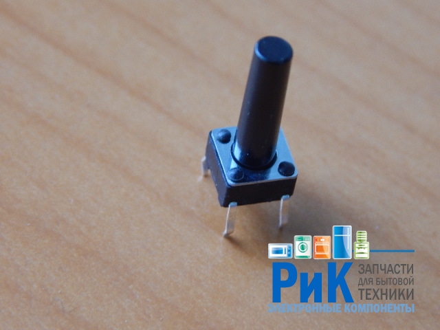 Кнопка 4-pin  6x6x16mm L=12mm  (№33)