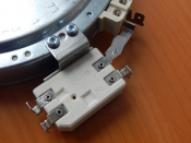 Конфорка стеклокерамическая D165/d145mm 1200W  (481231018887, Y165-1200w)