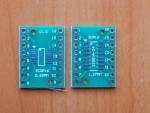 Панель-переходник SOIC16-SSOP16 (плата)