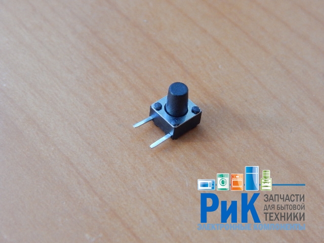 Кнопка 2-pin  6x6x8mm L=4.5mm боковая  (№28a)
