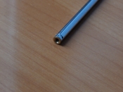 Антенна телескопическая  70x255mm 5 колен (№22)