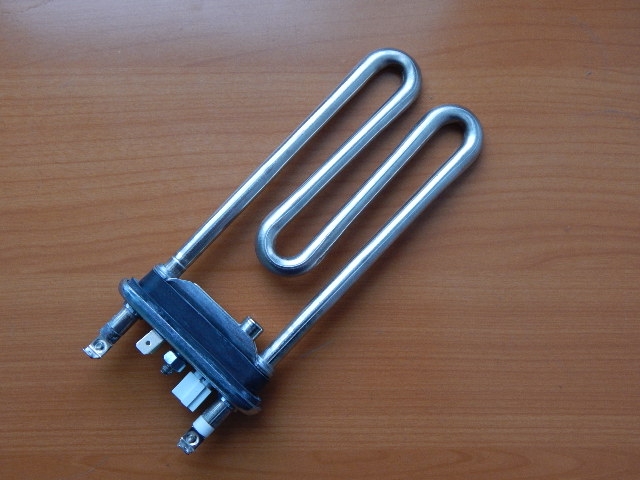 Тэн 1800W прямой с датчиком 12kOm L=160mm, R=12mm (0024000279, 3406017)