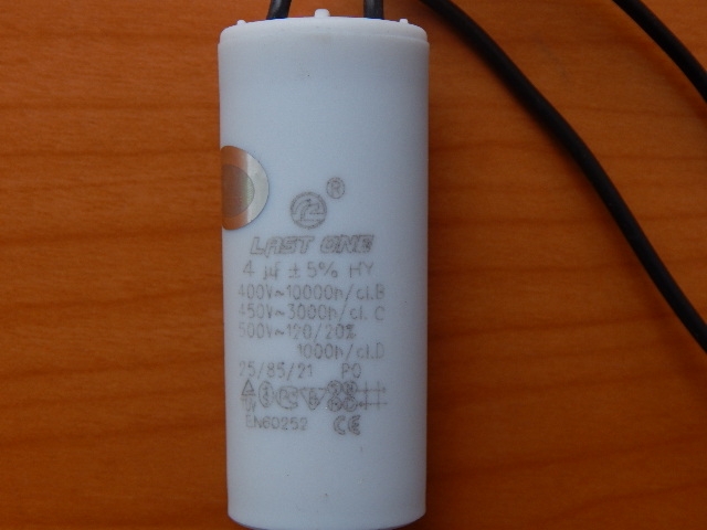 CBB60 4.0mkF 450v (гибкие выводы)