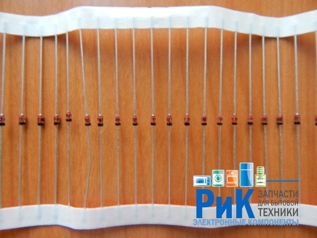 Стабилитрон   5.1v 0.5w (BZX55-C5V1) = 1N5231B