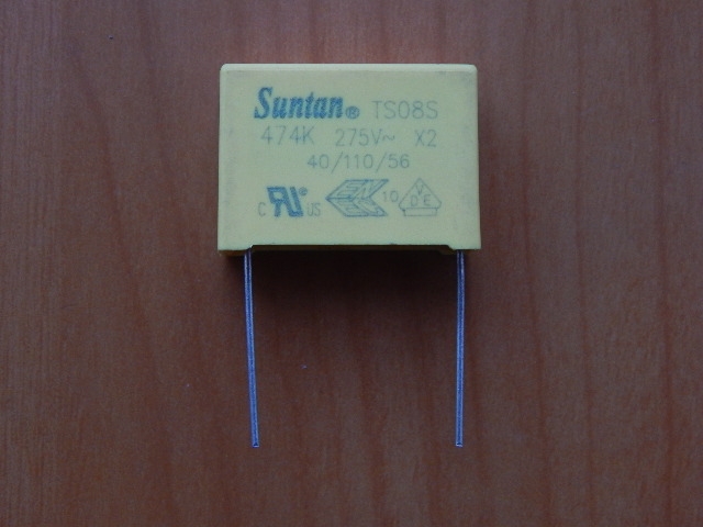 CAP 0.47mkF 275V 10% (474) (MKP-X2)