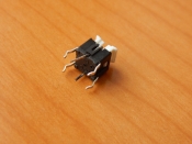 Кнопка 4-pin  6x6mm L=3mm с синей подсветкой  (№98b)