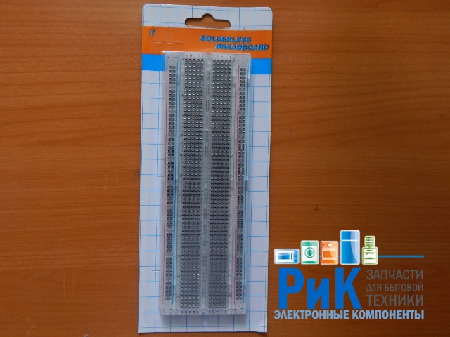 Макетная печатная плата  55x165mm 830 точек  ZYJ-102