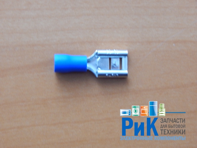 Клемма плоская гн. 9.0mm синяя РПи-м 2.5-(9.0)/РпИм 2.5-9.0  08-0434