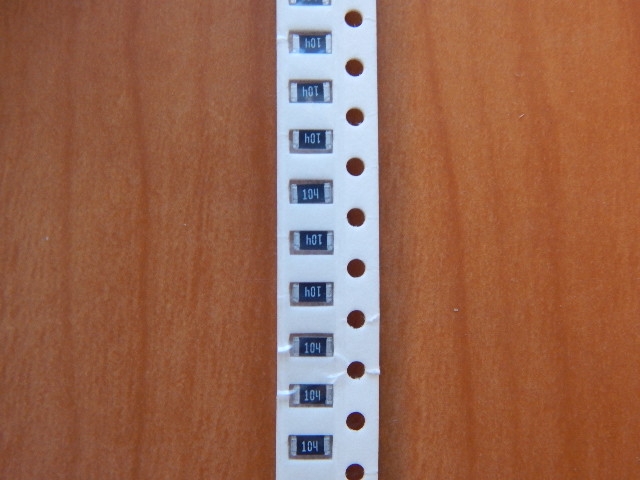 Резистор SMD   100kom  0.25w  1206 (100K) 5%  (104, 1003)