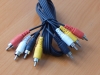 Шнур 4 x RCA шт. - 4 x RCA шт. 1.2m  5-008-1.2