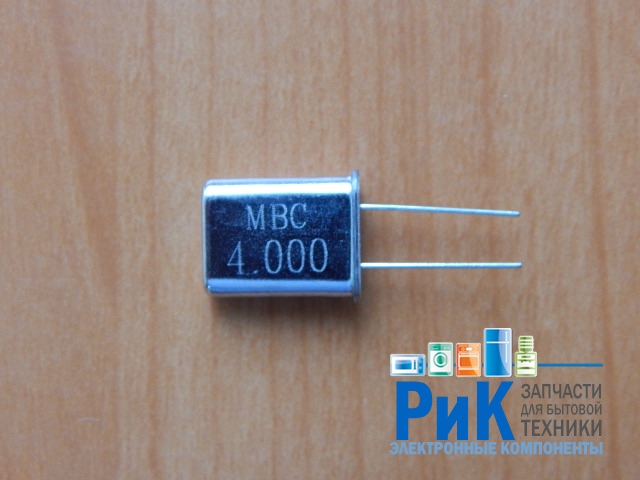 Кварцевый резонатор  4.0MHz  HC-49/U