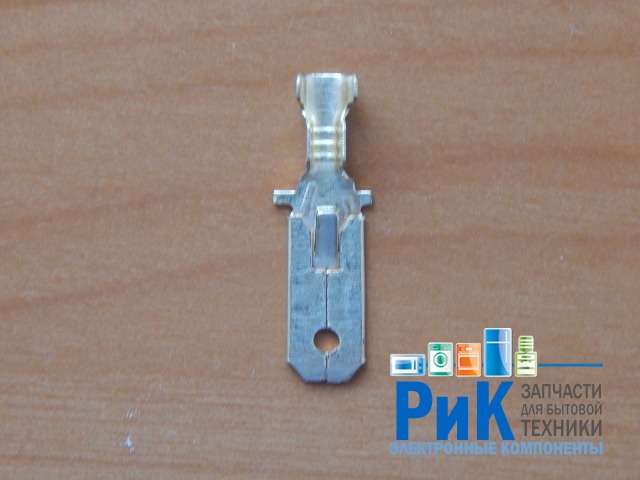 Клемма плоская шт. 6.3mm РП-п 1.5-(6.3) L=25.5mm  08-0911