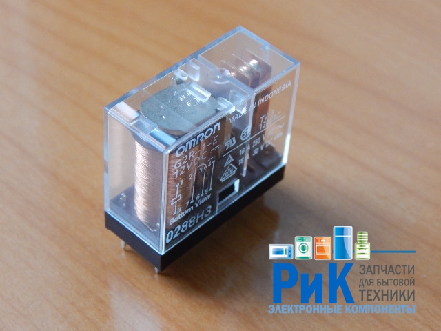 Реле  12V 16A 1C  (G2R-1-E-12VDC)