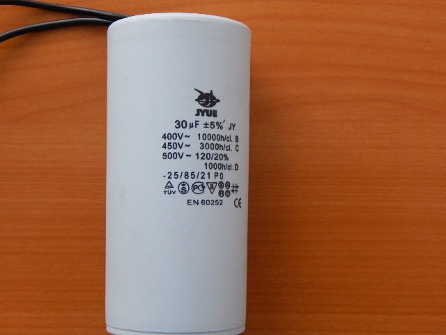 CBB60 30mkF 450v (гибкие выводы)