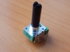 Резистор переменный 6-pin B10K 15x11mm L=20mm стерео лыска RV112BCF-40-30A-B10K-0C, фото 2