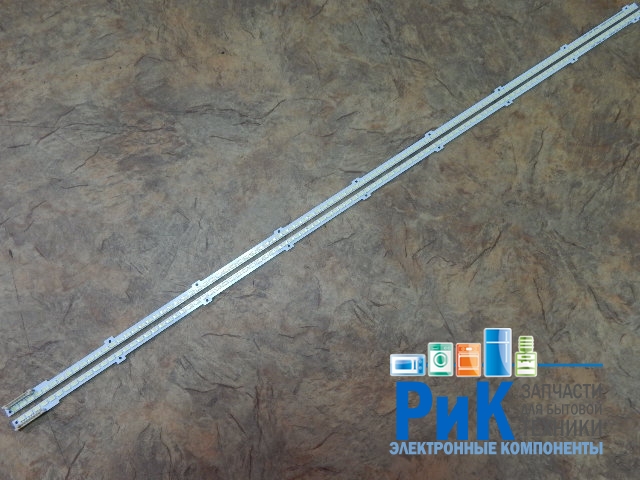 Подсветка LED TV Samsung 2 планки по 680mm 100LED (3V)  2011SVS55 6.5K V2 4CH PV 55"