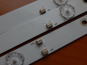 Подсветка LED TV Vekta 3 планки 9/9/8линз (2x854mm+823mm) (6V)  MS-L1111 V2 43"