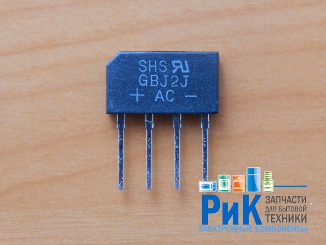 GBJ2J (600V, 2A)