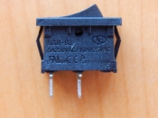 Переключатель KCD1-B3B-102O11B OFF-ON черный 250V 6A