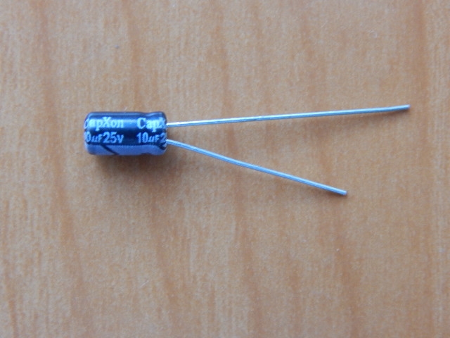 10mkF 25v 105C CapXon SK mini