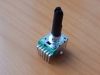 Резистор переменный 6-pin A10K 15x11mm L=20mm стерео лыска RV112BCF-40-30A-A10K, фото 2