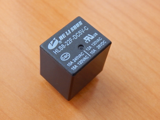 Реле   5V 15A 1C  (HLS8-22F-DC5V-C)